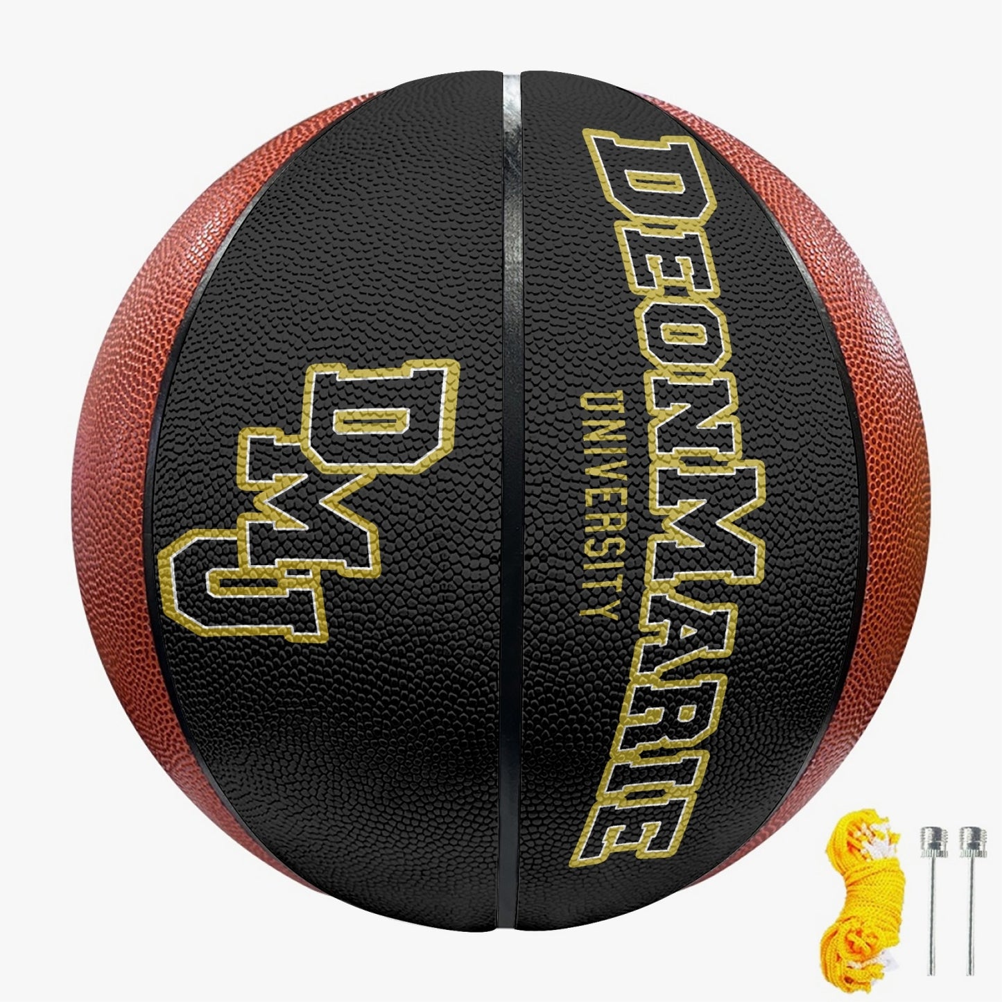 DMU Two Panel Printed Basketball