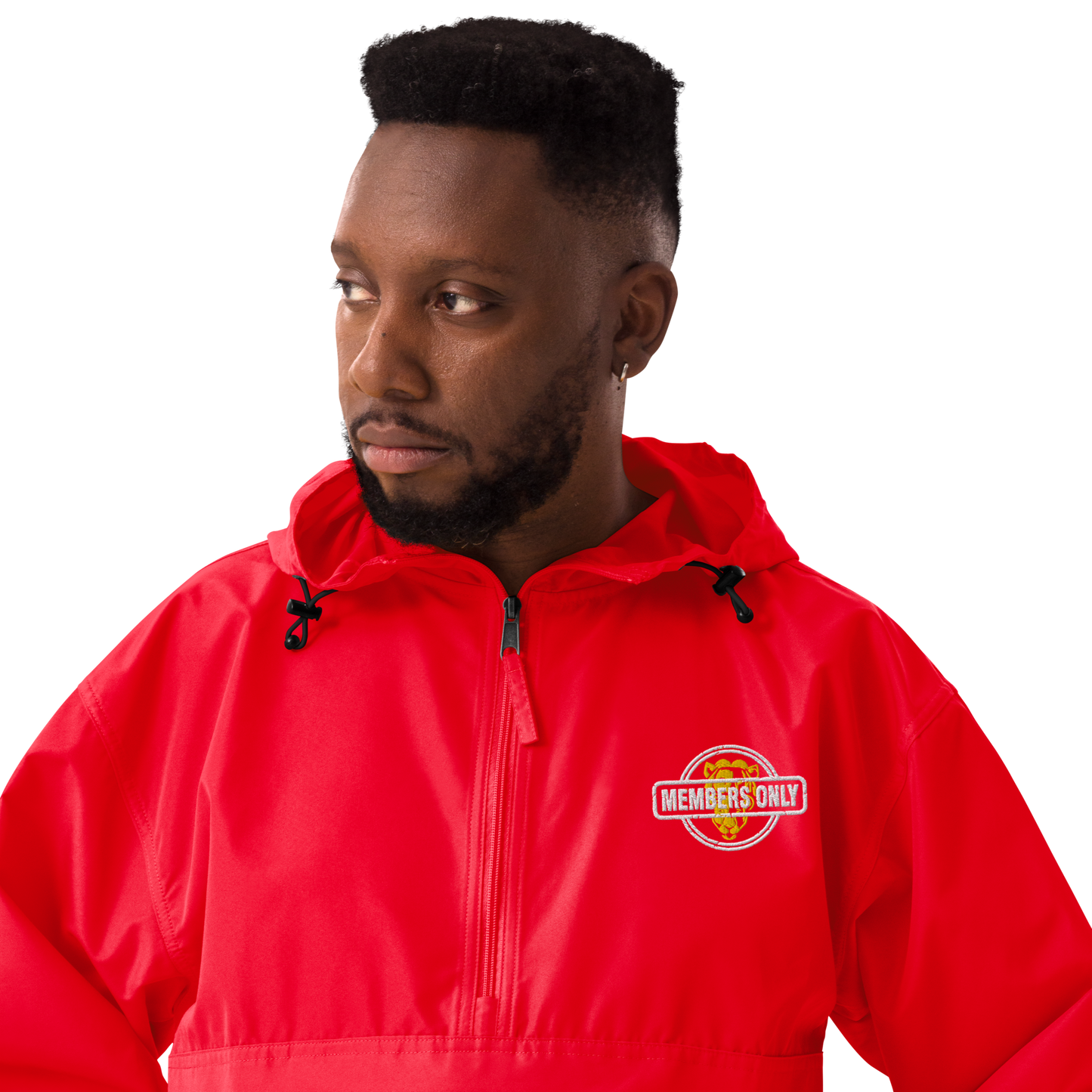 DM Embroidered "Members Only" Champion Jacket