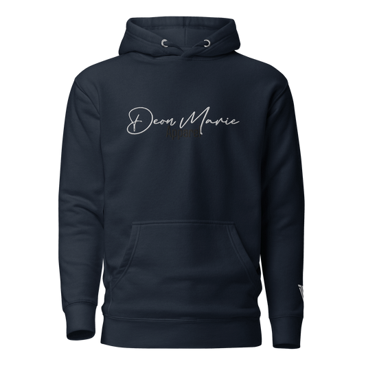Embroidered DM Logos Hoodie