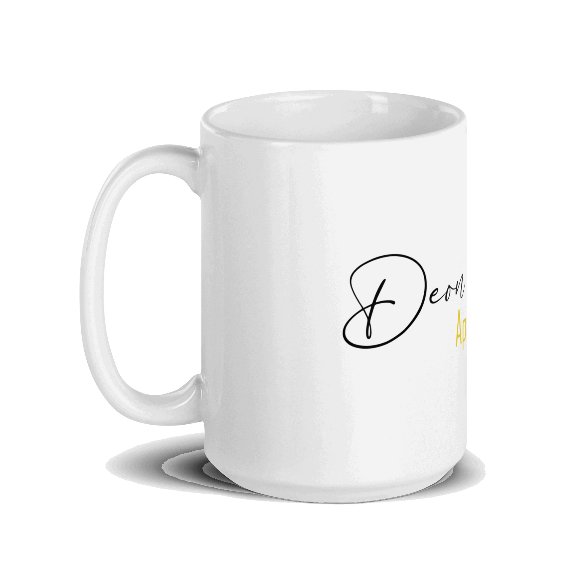 DM Cursive Logo Mug